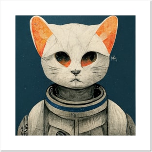 Astro Kitten Posters and Art